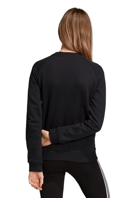 MOLETOM ADIDAS TREFOIL CARECA FEMININO PRETO - NewSkull