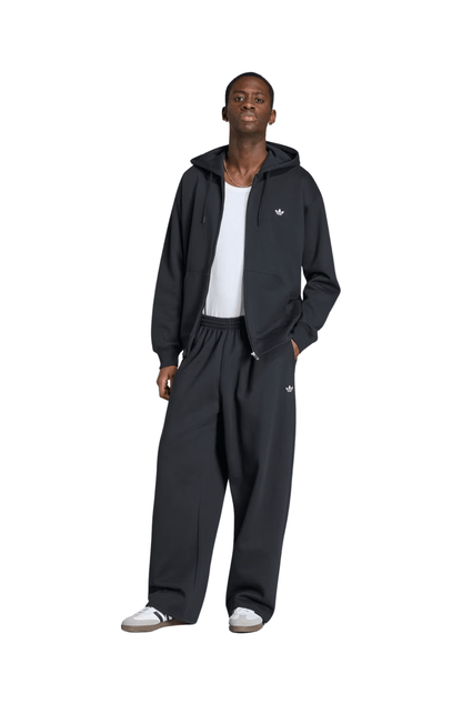 Moletom Adidas Trefoil Essentials Full Zip Hoodie Preto - NewSkull