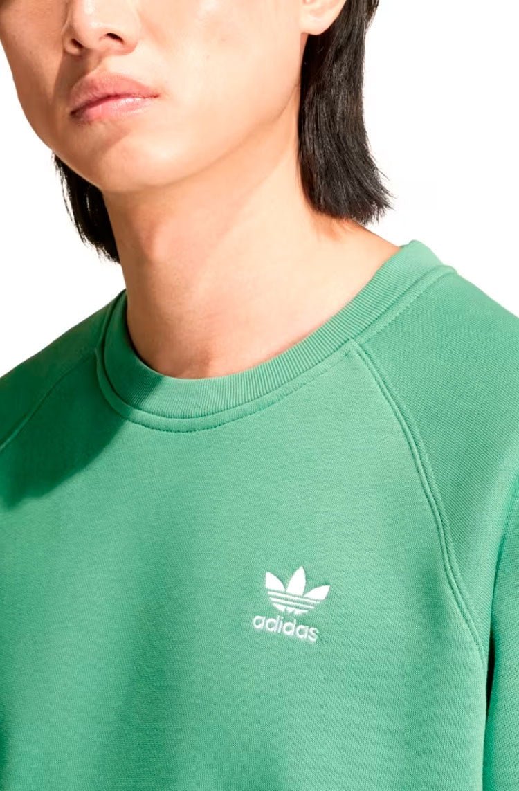 Moletom Adidas Trefoil Essentials Verde - NewSkull