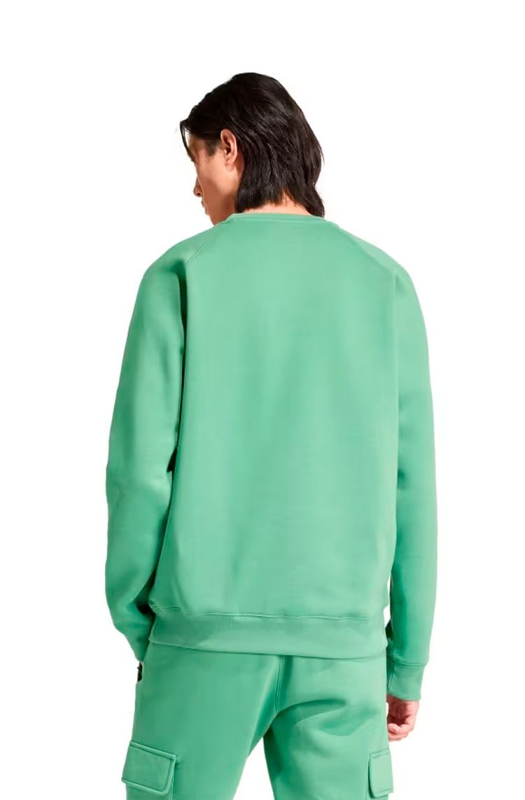 Moletom Adidas Trefoil Essentials Verde - NewSkull
