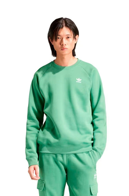 Moletom Adidas Trefoil Essentials Verde - NewSkull