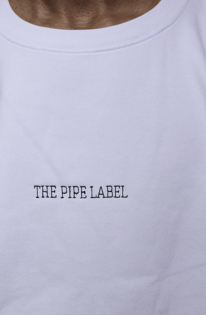 Moletom Blaze Careca The Pipe Label Branco - NewSkull