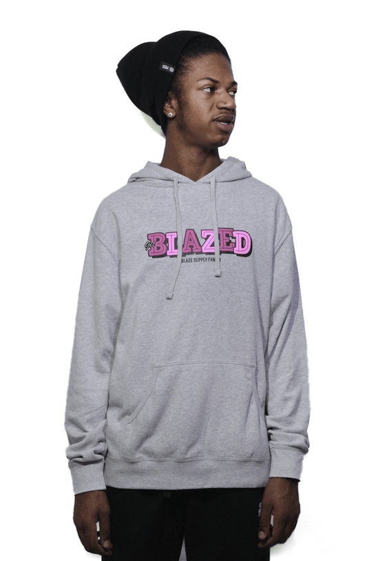 Moletom Blaze Hoodie Get Blazed Cinza - NewSkull