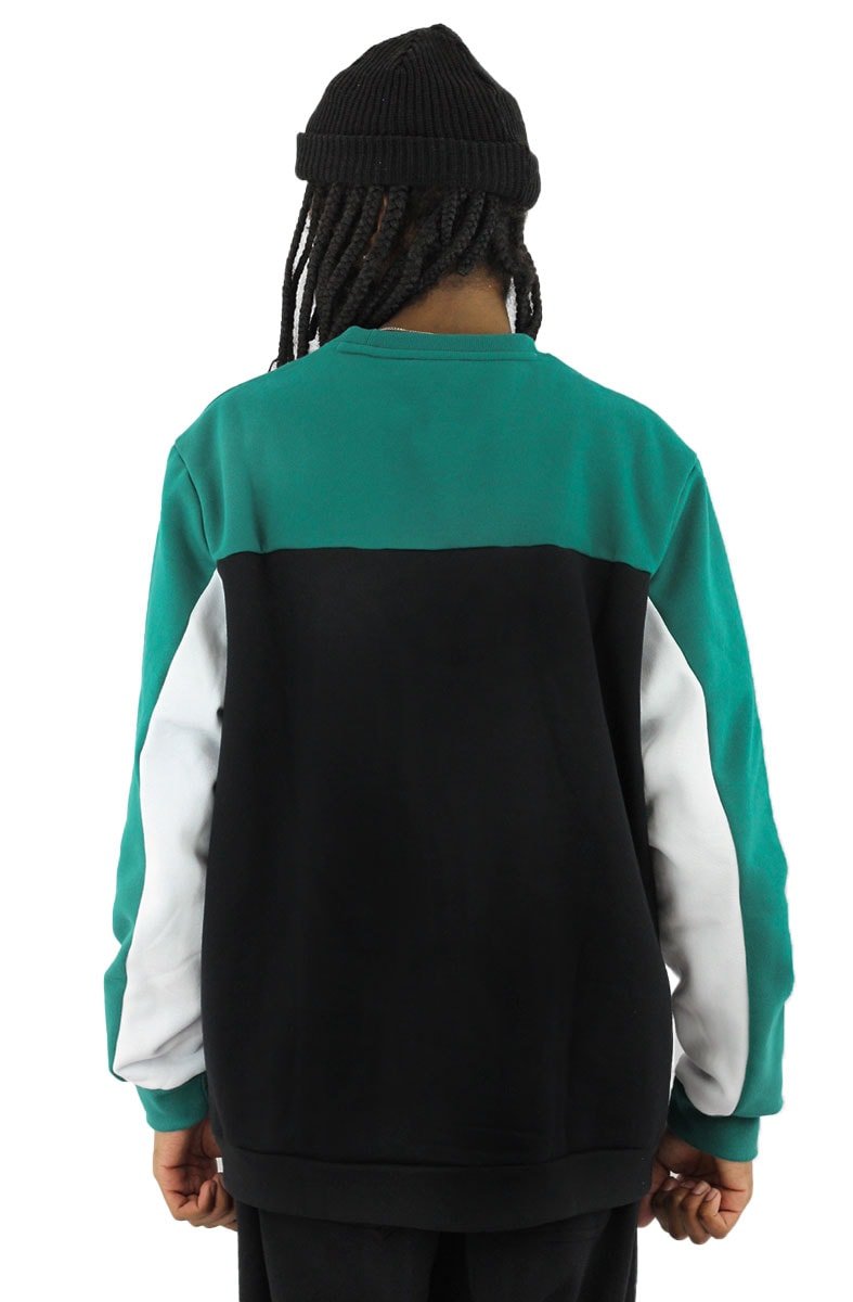 Moletom Fila Careca Letter Colors Verde/Branco - NewSkull