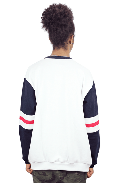 MOLETOM FILA SPORTS CARECA BRANCO - NewSkull