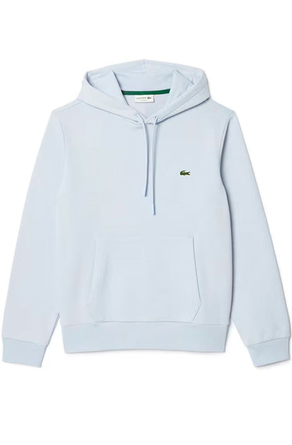 Moletom Lacoste Capuz Classic Masculino Azul Claro - NewSkull