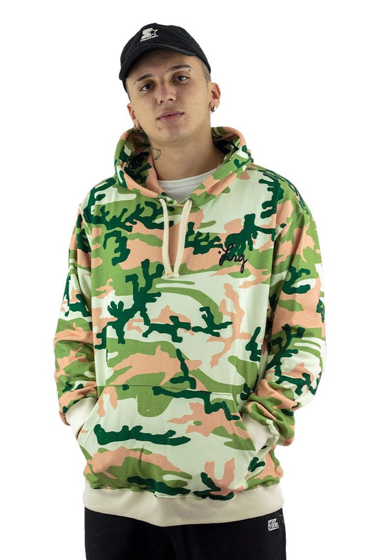 Moletom LRG Canguru Fechado Artillery Camuflado - NewSkull