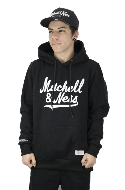 Moletom Mitchell e Ness Canguru Branded Preto - NewSkull