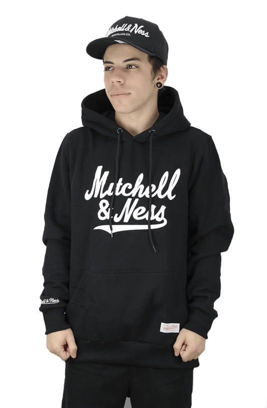 Moletom Mitchell e Ness Canguru Branded Preto - NewSkull