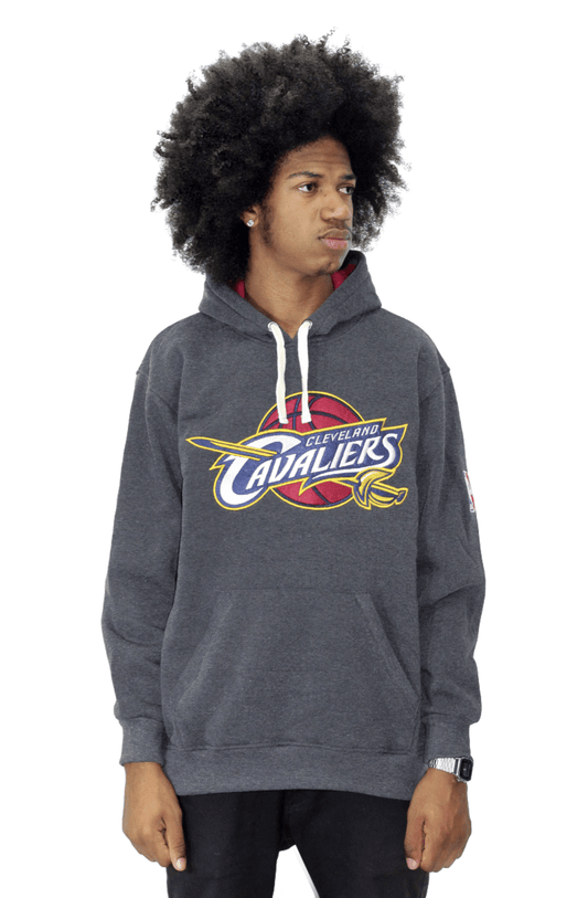 Moletom NBA Cleveland Cavaliers Fechado Cinza - NewSkull
