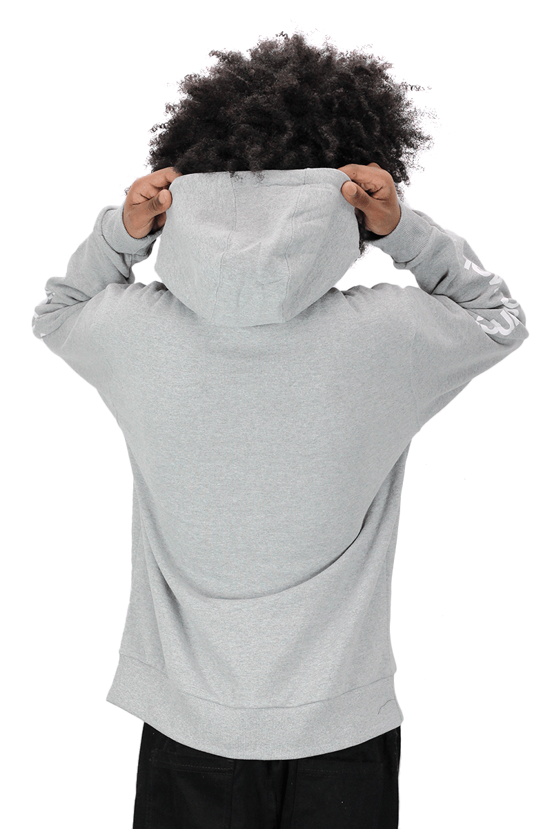 Moletom New Balance Canguru Capuz Cinza - NewSkull