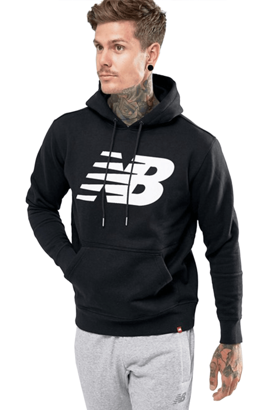 Moletom New Balance Capuz Essentials Preto - NewSkull