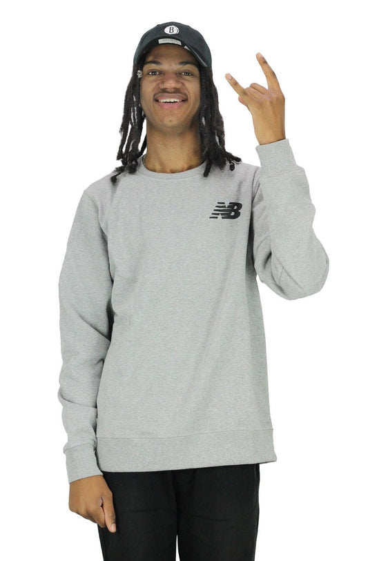 MOLETOM NEW BALANCE CORE CARECA CINZA - NewSkull