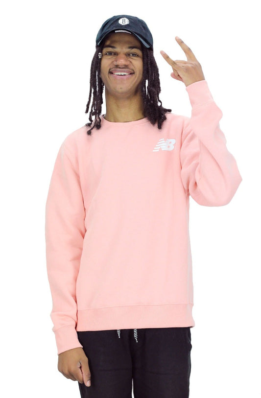 MOLETOM NEW BALANCE CORE CARECA ROSA - NewSkull