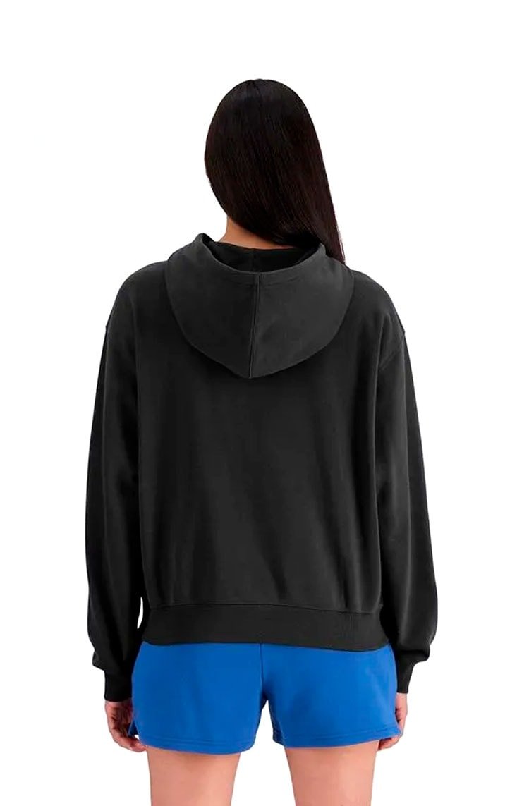 Moletom New Balance Feminino Small Logo Preto - NewSkull