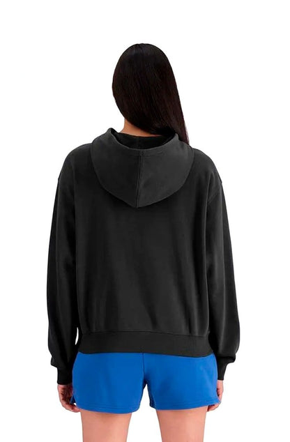 Moletom New Balance Feminino Small Logo Preto - NewSkull