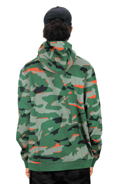 MOLETOM NIKE CANGURU CAPUZ CAMUFLADO/VERDE - NewSkull
