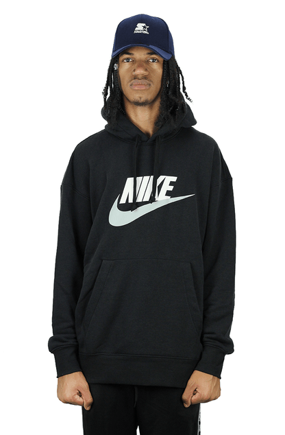 MOLETOM NIKE CANGURU CAPUZ SPORTWEAR HERITAGE PRETO - NewSkull