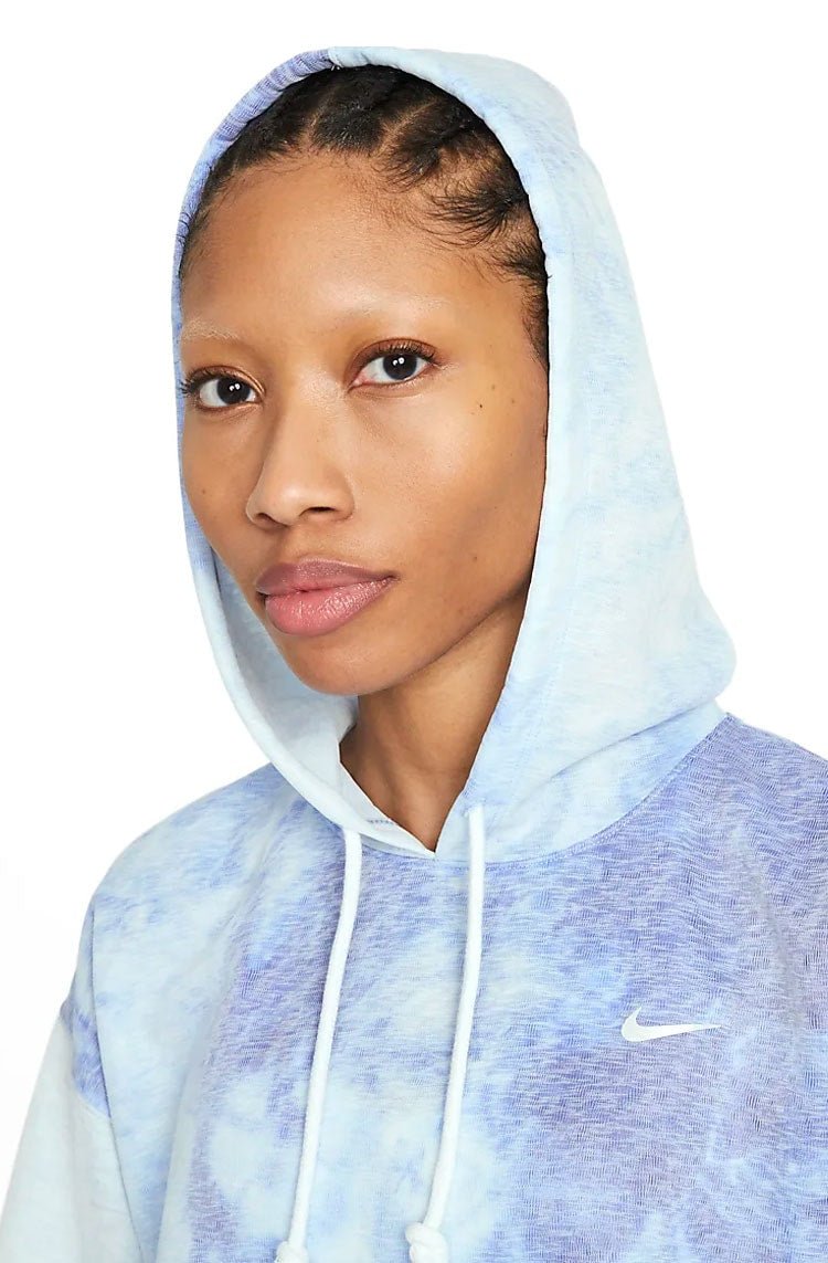 Moletom Nike Icon Clash Feminino Azul/Branco - NewSkull