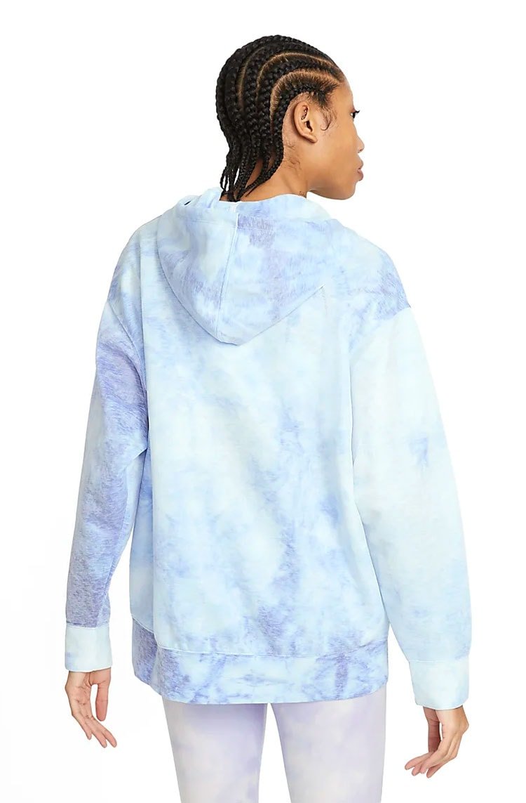 Moletom Nike Icon Clash Feminino Azul/Branco - NewSkull