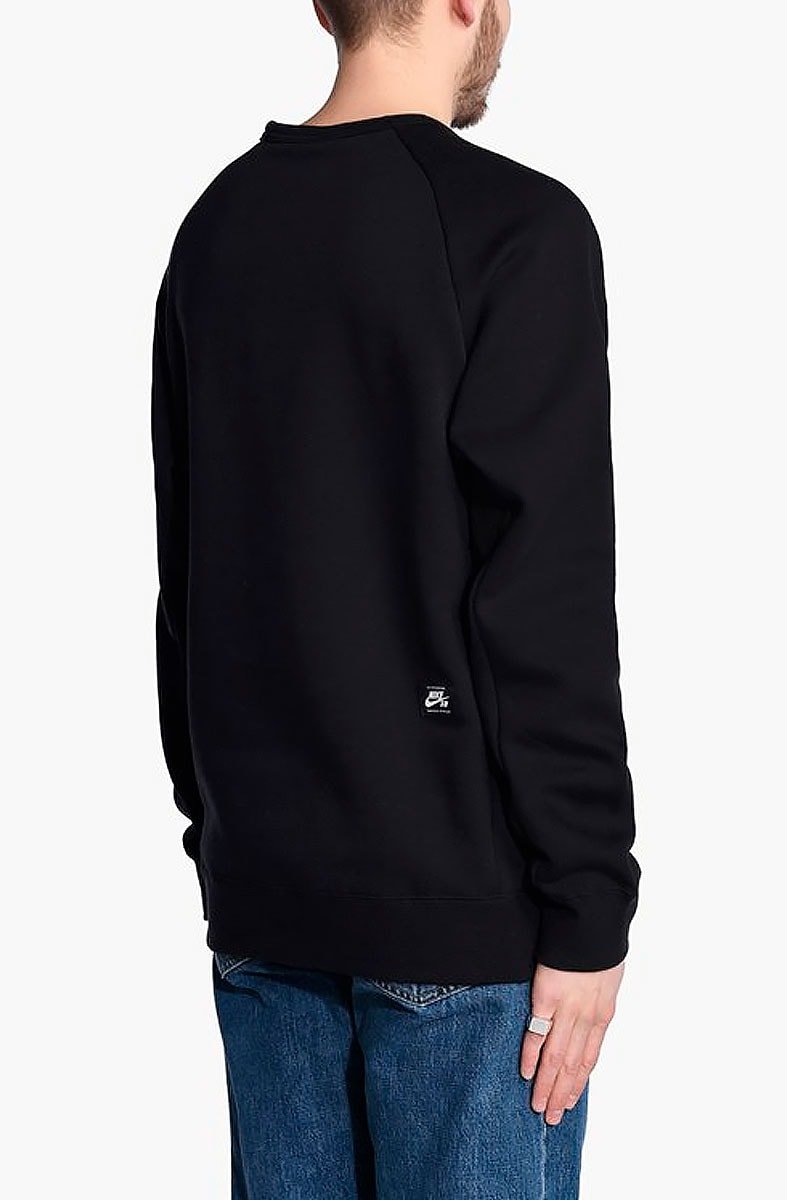 Moletom Nike SB Icon Crew Careca Preto - NewSkull