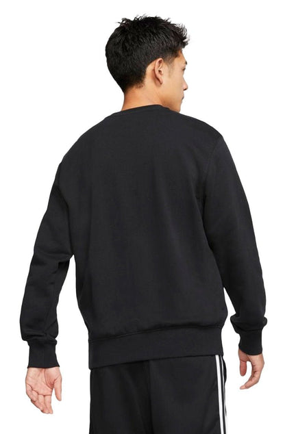 Moletom Nike Sportswear Club Careca Preto/Branco - NewSkull