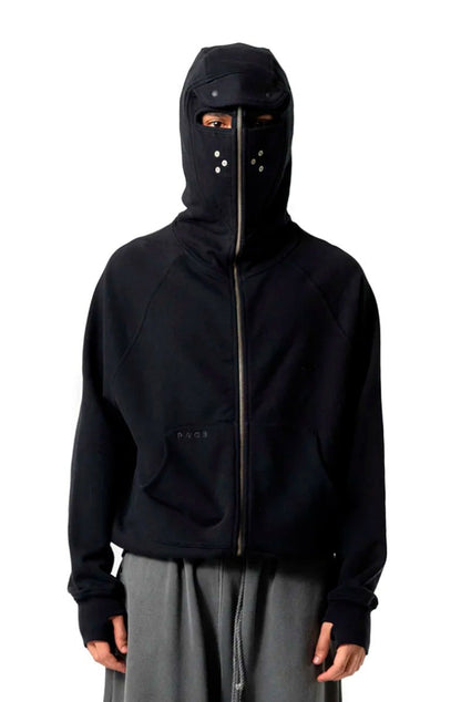 Moletom PACE X - phora Hoodie Black Preto - NewSkull