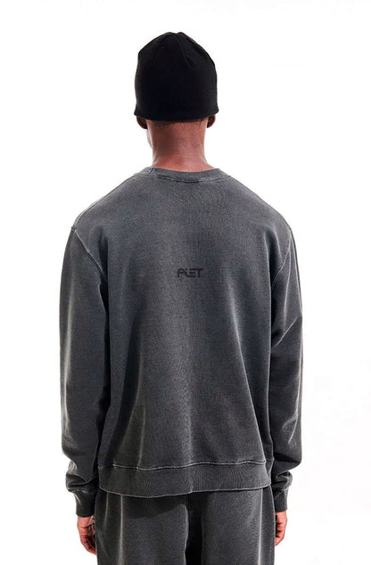 Moletom Piet x Oakley Icons Crewneck Preto Desbotado - NewSkull