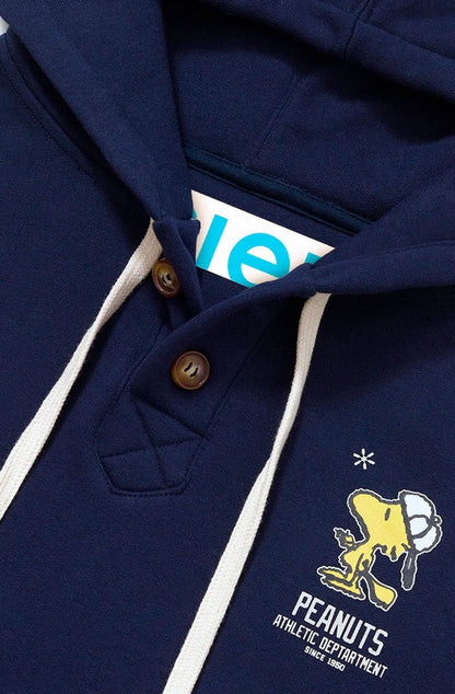 Moletom Piet x Peanuts Snoopy Hoodie Woodstock Azul Marinho - NewSkull