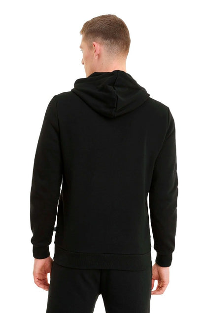Moletom Puma Essentials Full - Zip Preto/Branco - NewSkull