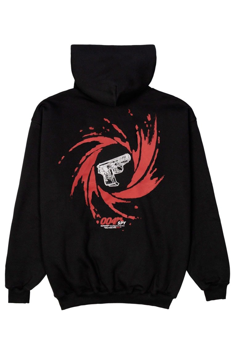 Moletom Sufgang 004SPY Preto - NewSkull