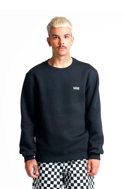 Moletom Vans Core Basic Crew Fleece Preto - NewSkull