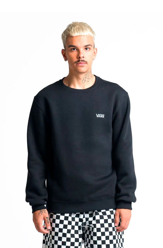 Moletom Vans Core Basic Crew Fleece Preto - NewSkull
