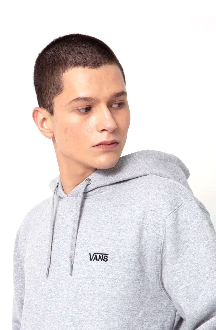Moletom Vans Core Basic Fleece Cinza Claro - NewSkull