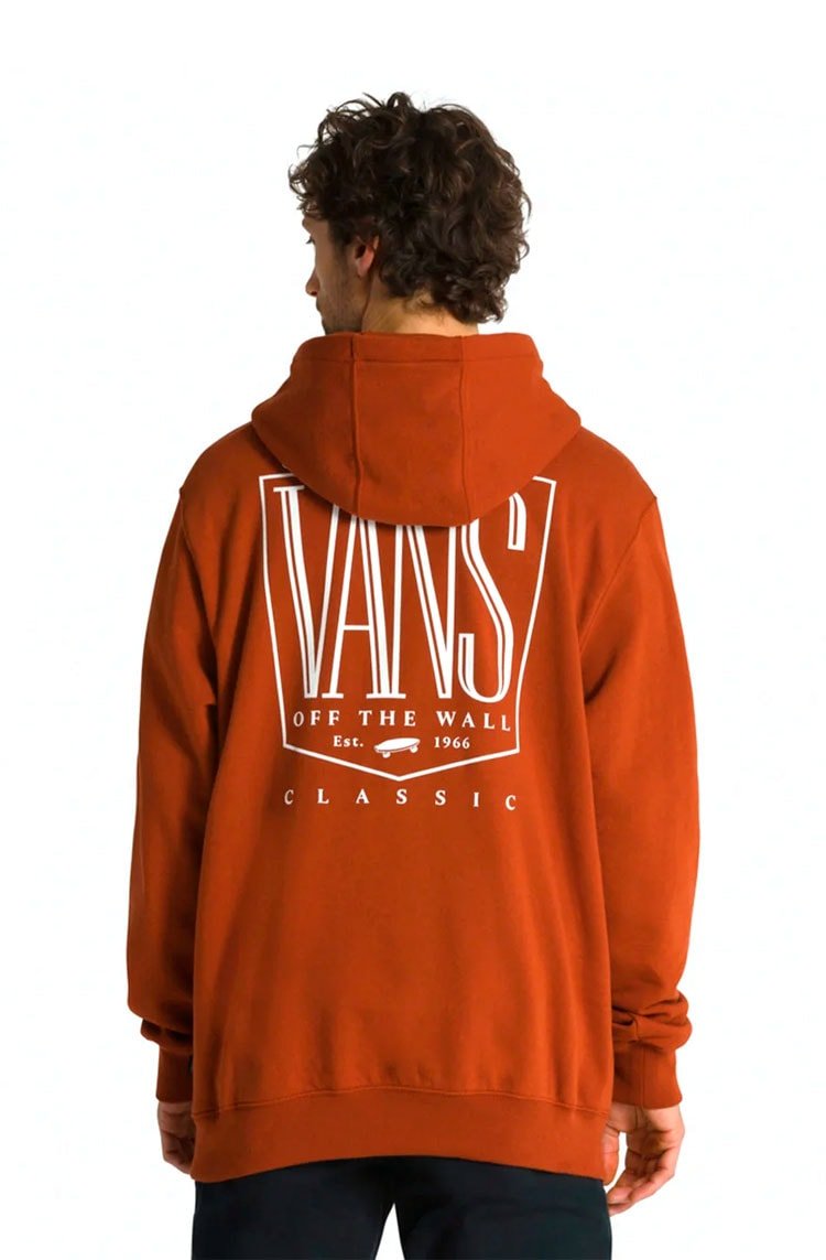 Moletom Vans Custom Tall Po Burnt Henna Marrom* - NewSkull