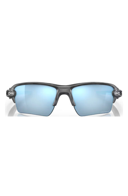 Óculos de Sol Oakley Flack 2.0 XL Preto/Azul Claro - NewSkull