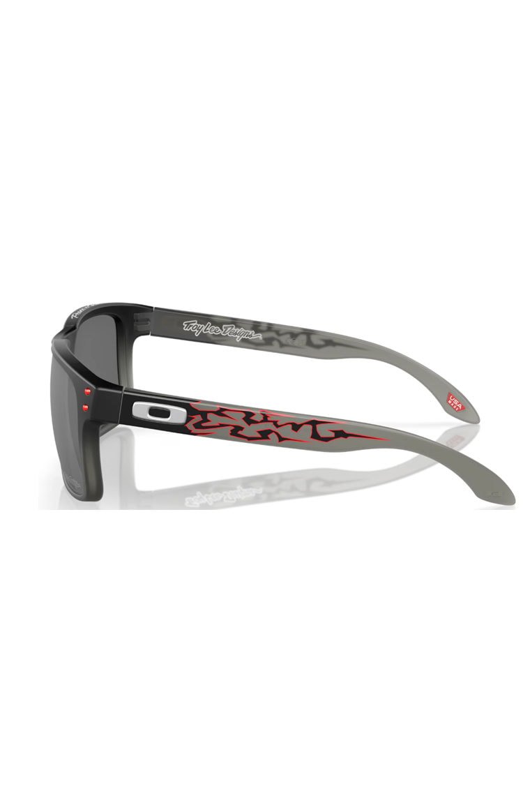 Óculos de Sol Oakley Holbrook Troy Lee Designs Series Preto/Vermelho - NewSkull