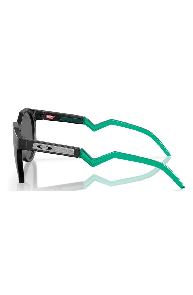 Óculos de Sol Oakley HSTN Introspect Collection Preto/Verde - NewSkull