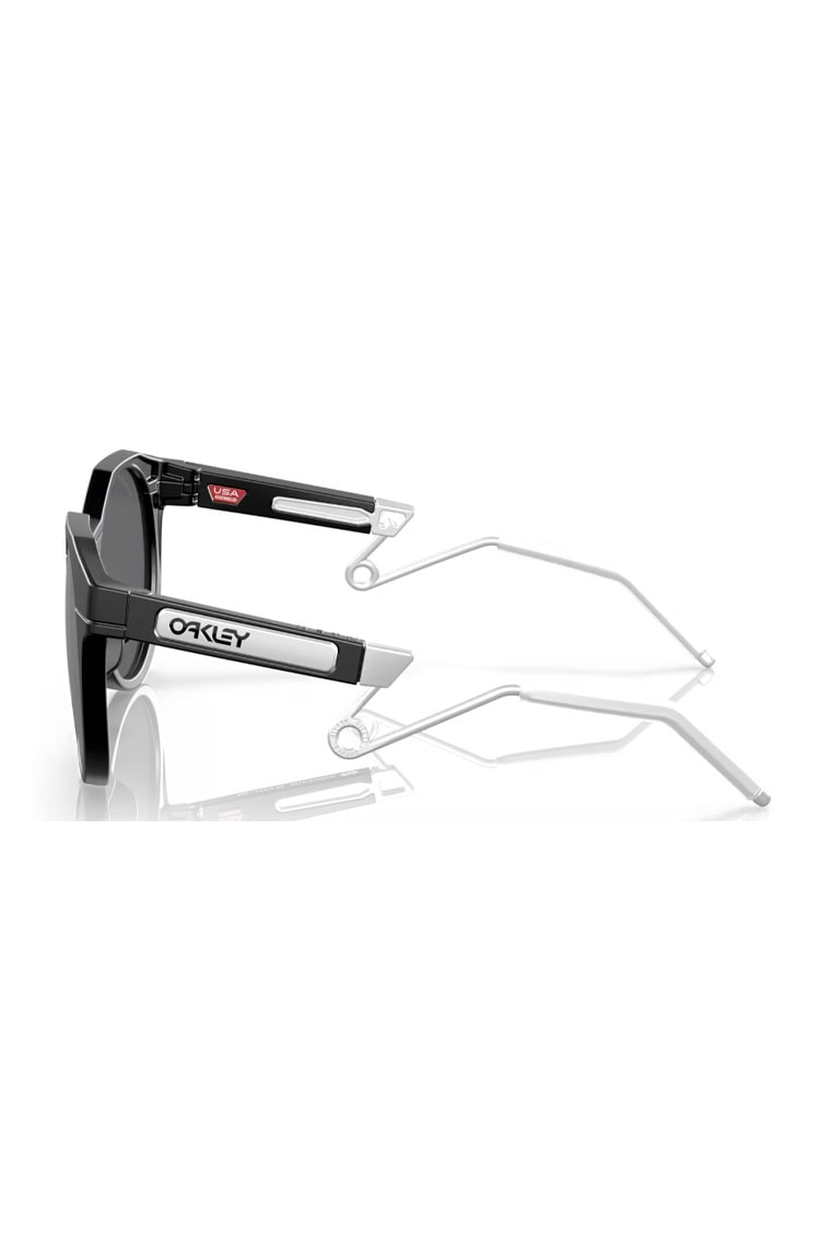 Óculos de Sol Oakley HSTN Metal Preto/Prata - NewSkull