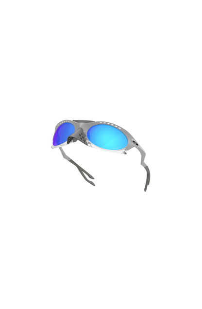 Óculos de Sol Oakley Plantaris Prata/Azul - NewSkull