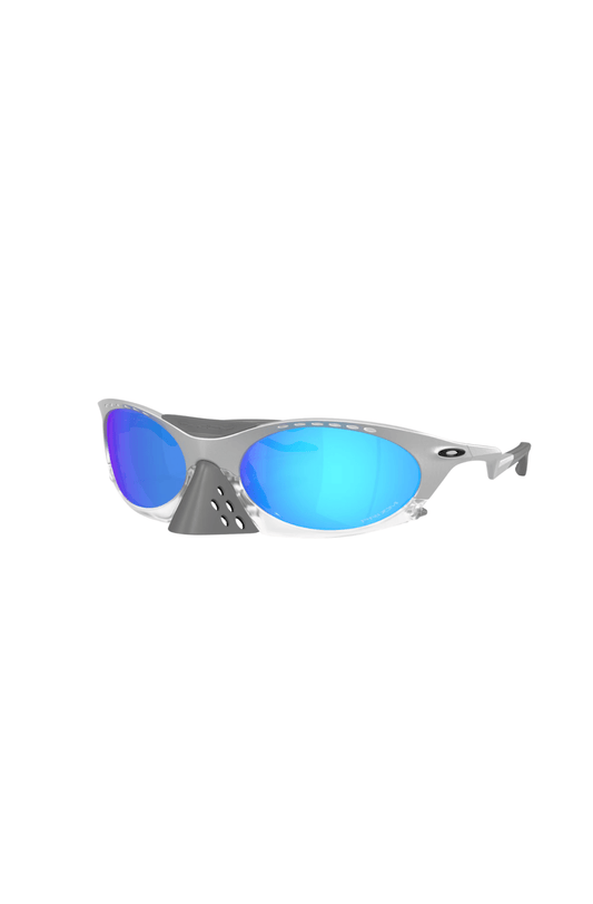 Óculos de Sol Oakley Plantaris Prata/Azul - NewSkull