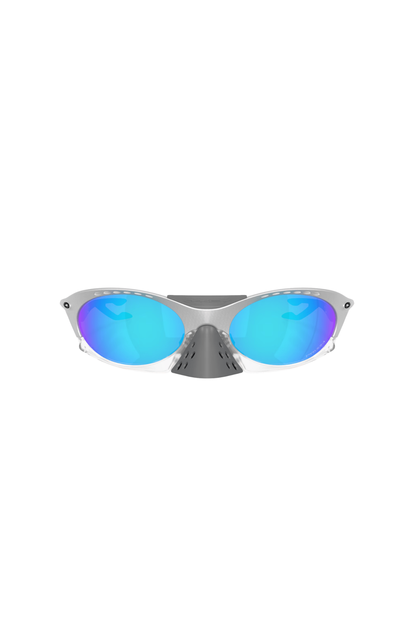 Óculos de Sol Oakley Plantaris Prata/Azul - NewSkull