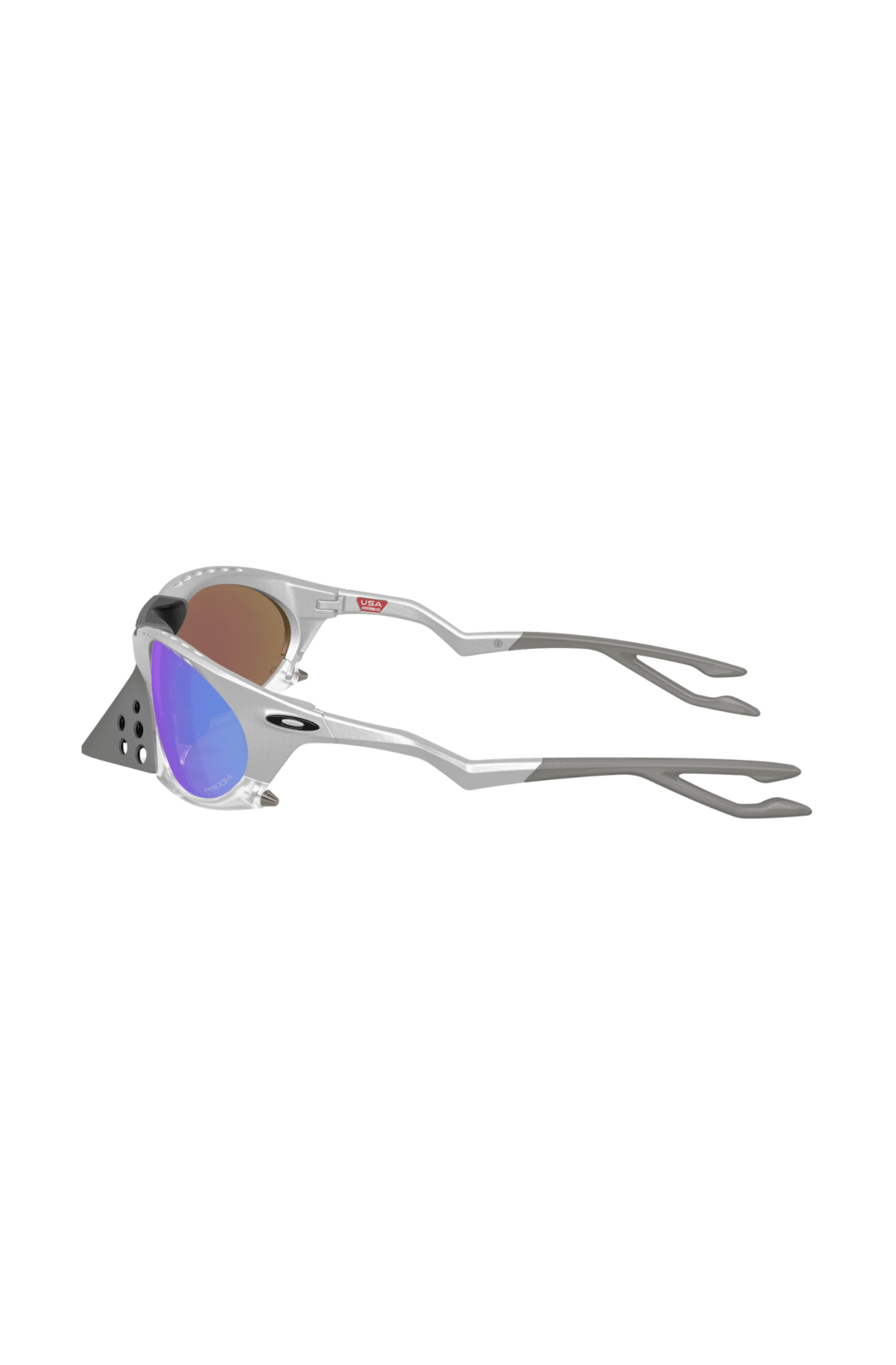 Óculos de Sol Oakley Plantaris Prata/Azul - NewSkull