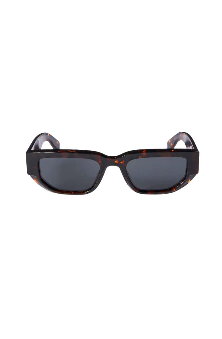 Óculos de Sol Off - White Greeley Sunglasses Havana Dark Grey - NewSkull