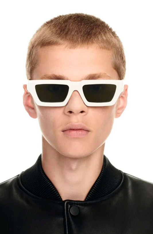 Óculos de Sol Off - White Manchester Sunglasses White/Green - NewSkull
