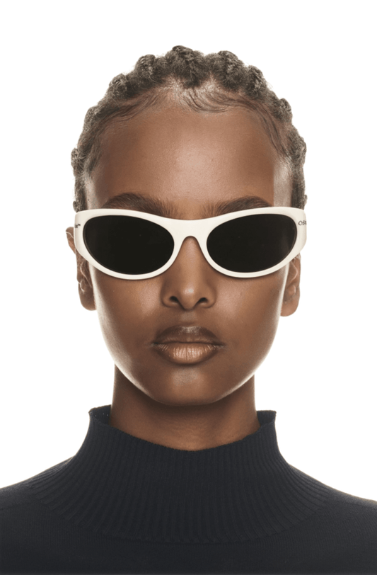 Óculos de Sol Off-White Napoli Sunglasses White/Black - NewSkull