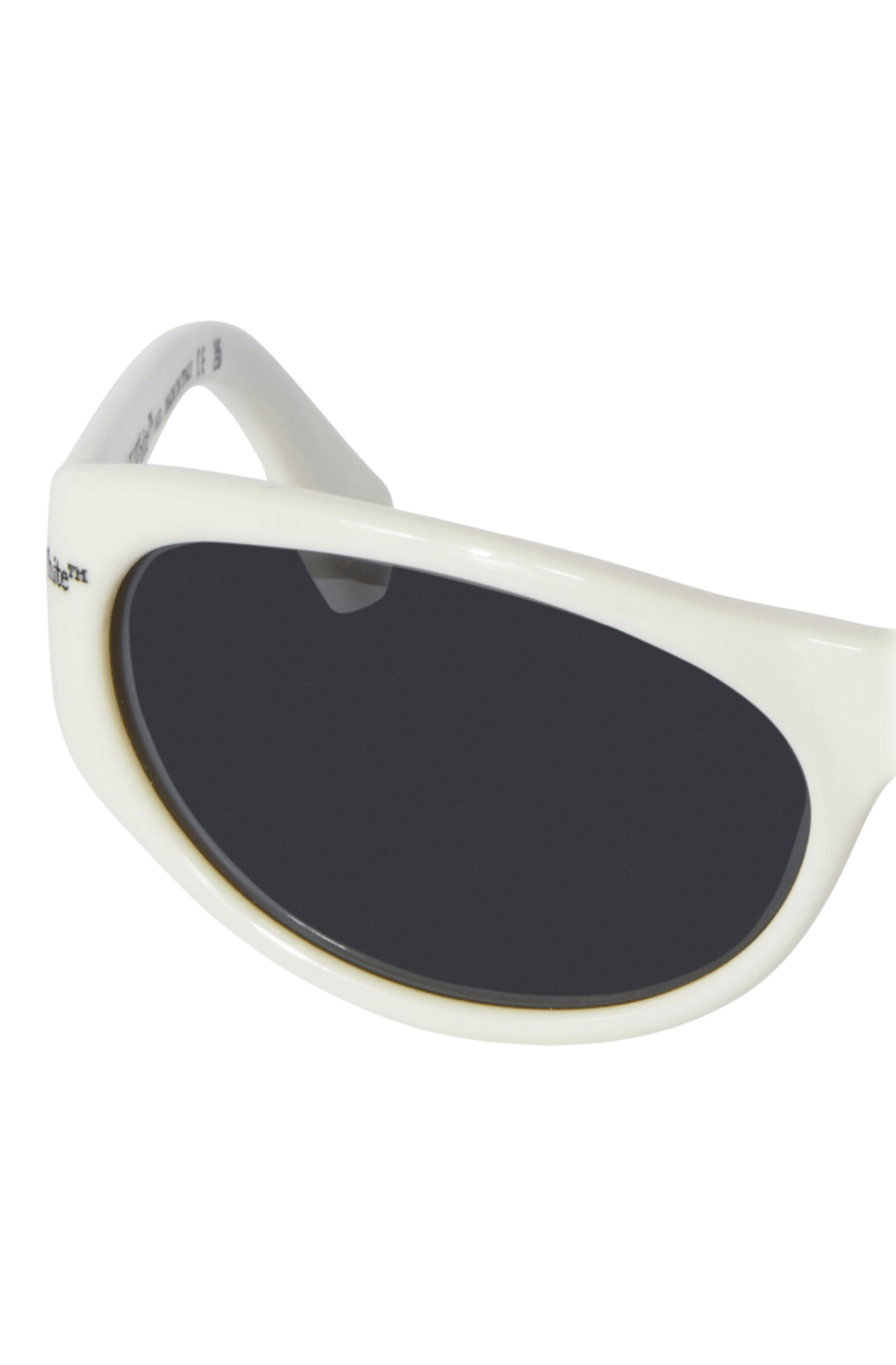 Óculos de Sol Off-White Napoli Sunglasses White/Black - NewSkull