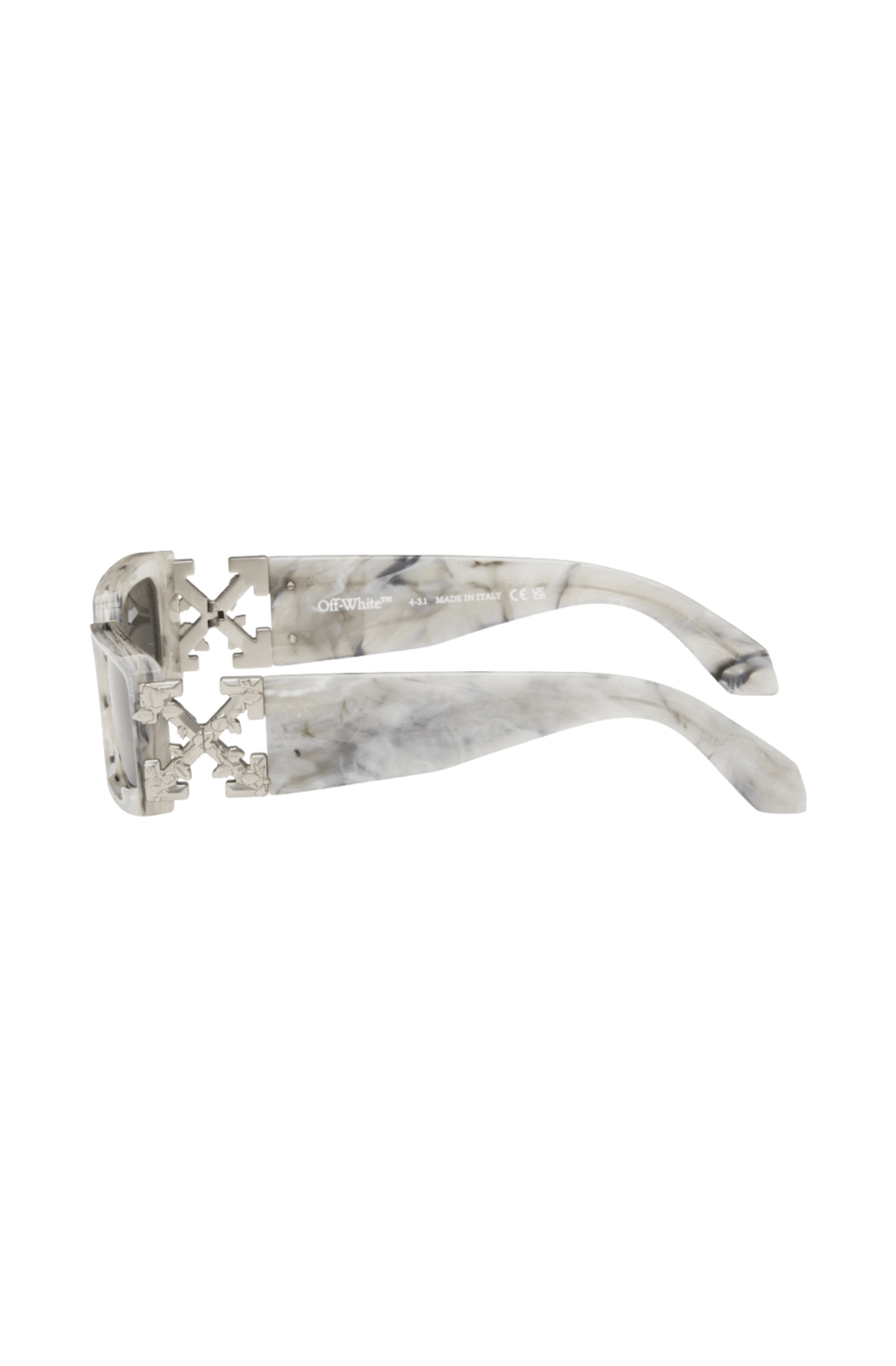 Óculos de Sol Off-White Roma Sunglasses Marble - NewSkull