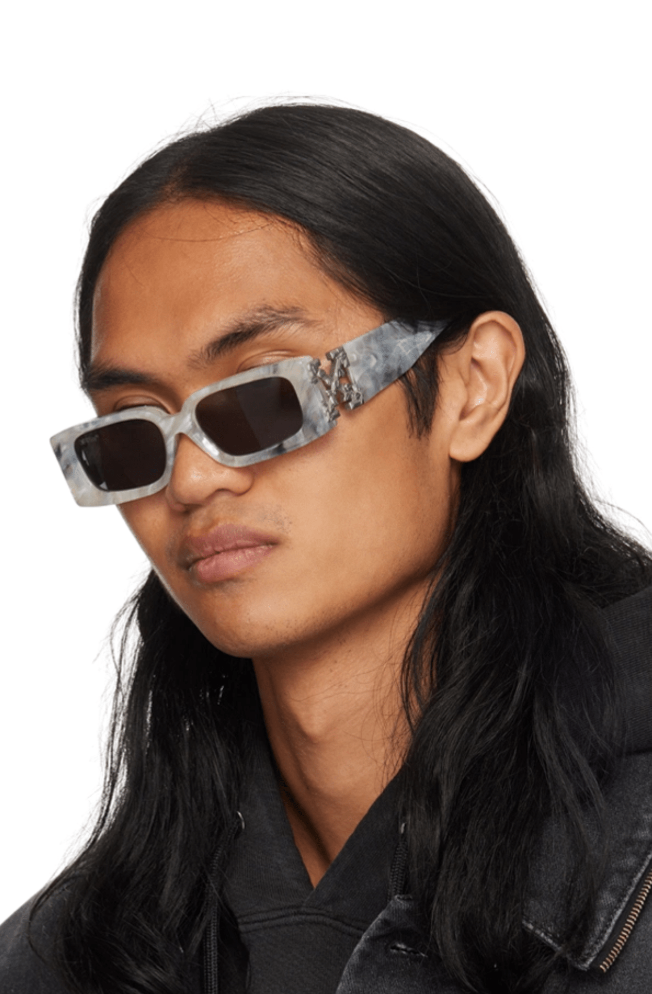 Óculos de Sol Off-White Roma Sunglasses Marble - NewSkull