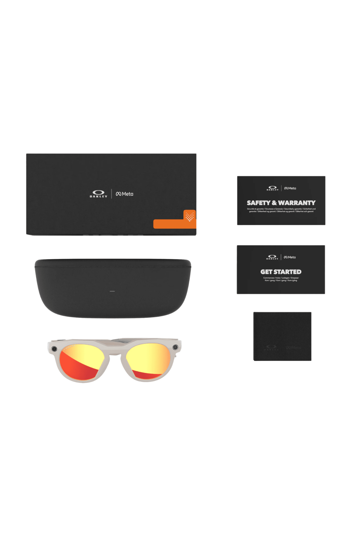 Óculos Oakley Meta HSTN Meta IA Branco - NewSkull
